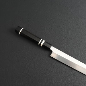 切付柳刃包丁 尺一(刃渡り330mm)尺(刃渡り300mm)普通表面仕上げ 本刃付け 料理包丁 刺身包丁 和包丁 八角柄