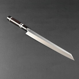 切付柳刃包丁 刺身包丁 9寸（刃渡り270mm）普通表面仕上げ 本刃付け 八角柄（購入時選択可能）和包丁