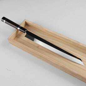 切付柳刃包丁 尺一（刃渡り330mm）ウルトラ鏡面仕上げ 刺身包丁 和包丁 料理包丁 本職用 八角柄