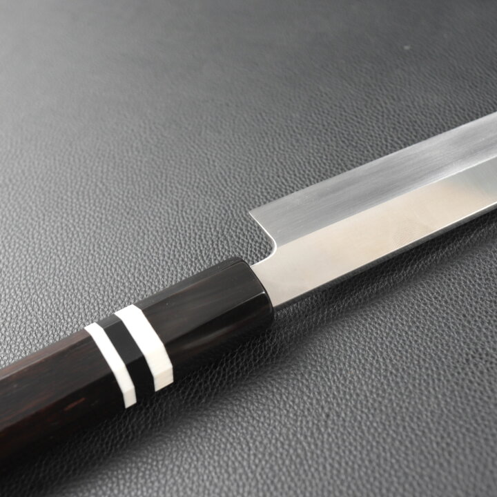楽天市場】左利き用 柳刃包丁 尺一（刃渡り330mm）普通表面仕上げ 本刃  