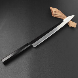 勘所型切付包丁 尺（刃渡り300mm) 尺一（刃渡り330mm）通常鏡面仕上げ 本刃付け 刺身包丁 和包丁 料理包丁 八角柄