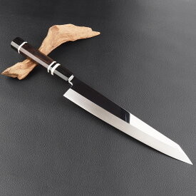 勘所型牛刀 9寸（刃渡り270mm）尺（刃渡り300mm）通常鏡面仕上げ 本刃付け 和包丁 料理包丁 刺身包丁 八角柄