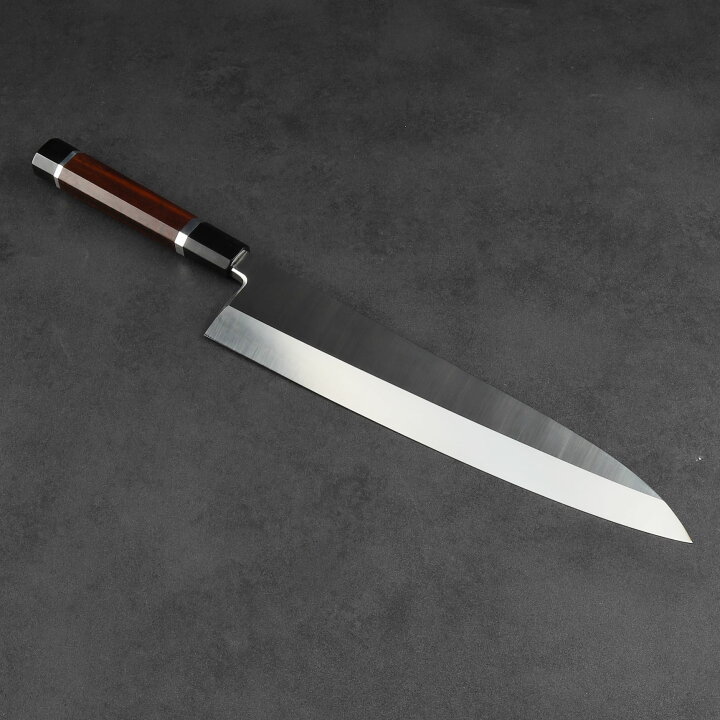 楽天市場】出刃包丁 9寸（刃渡り270mm）尺（刃渡り300mm）普通表面 
