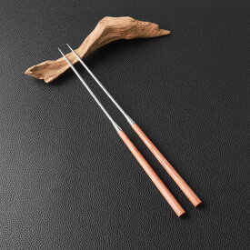 盛箸 箸先 150mm・165mm・180mm 全長290mm ・305mm・320mm ステンレス製 花梨丸柄 プロ仕様 盛り付け箸 和食 弁当 料理用