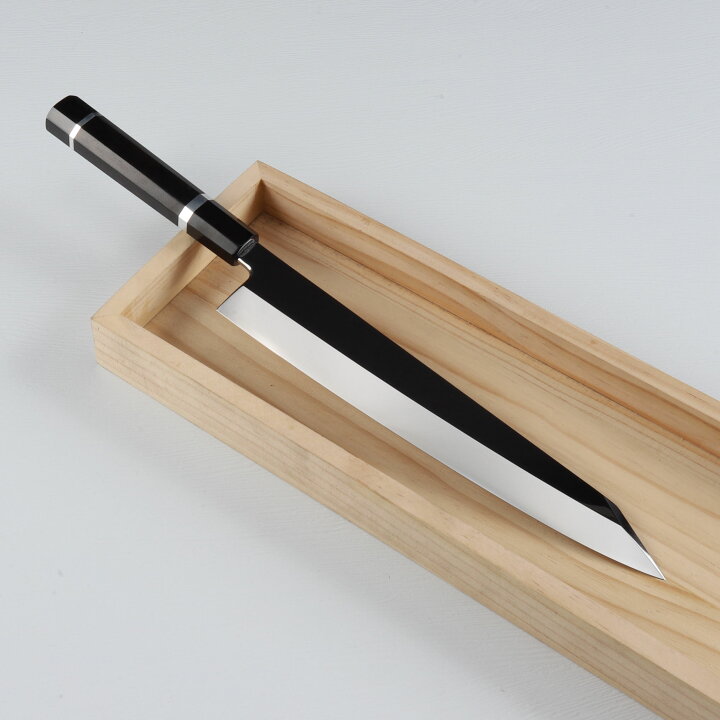 楽天市場】勘所型牛刀 9寸（刃渡り270mm） ウルトラ鏡面仕上げ 和包丁 