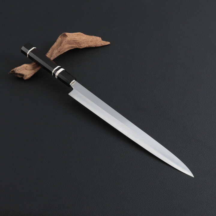 楽天市場】世界一薄い柳刃包丁 尺（刃渡り300mm） 鏡面仕上げ 料理包丁 