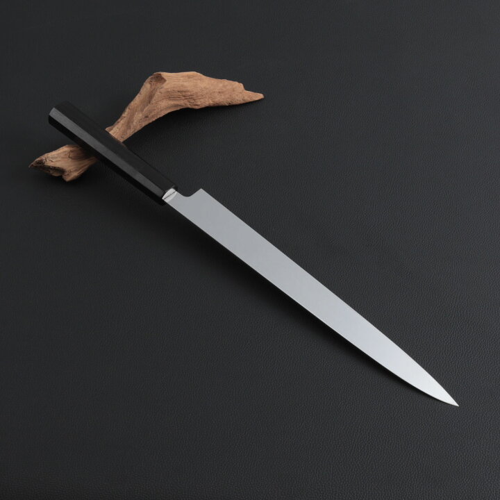 楽天市場】世界一薄い柳刃包丁 尺（刃渡り300mm） 鏡面仕上げ 料理包丁 
