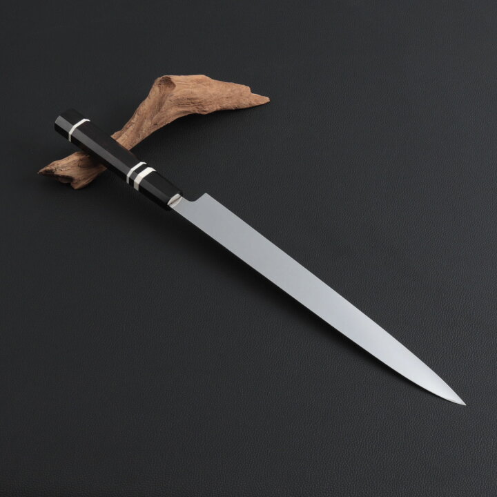 楽天市場】世界一薄い柳刃包丁 尺（刃渡り300mm） 鏡面仕上げ 料理包丁  