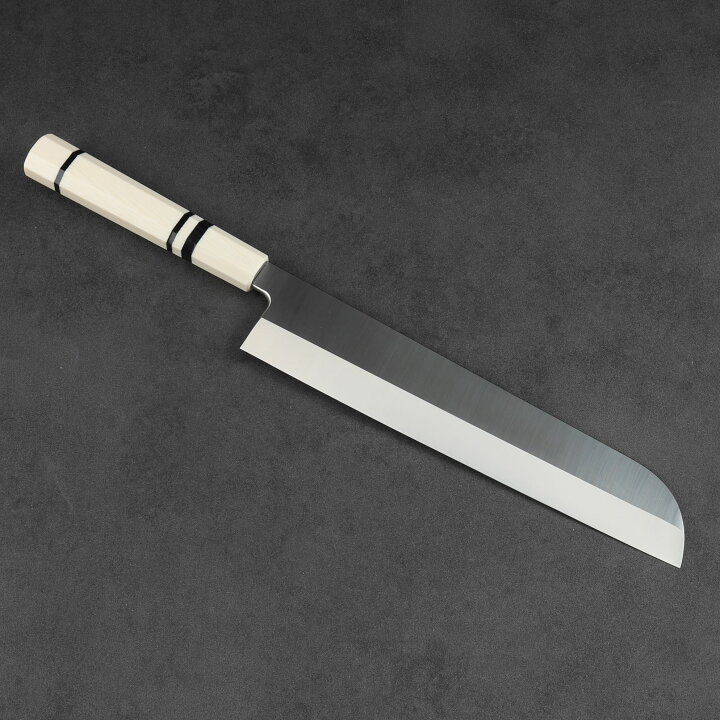 楽天市場】鎌型薄刃 8寸（刃渡り240mm） 料理包丁 刺身包丁 和包丁 