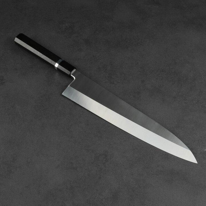 楽天市場】出刃包丁 9寸（刃渡り270mm）尺（刃渡り300mm）普通表面 