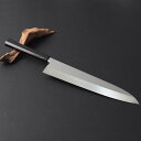 出刃包丁 尺（刃渡り300mm）通常鏡面仕上げ 本刃付け 刺身包丁 料理包丁 和包丁 八角柄