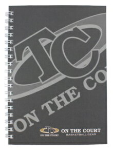 ON THE COURT(オンザコート)　バスケットボール 作戦ノート　ON THE COURT　リングノート[OTCA-004-W128mm×H182mm]
