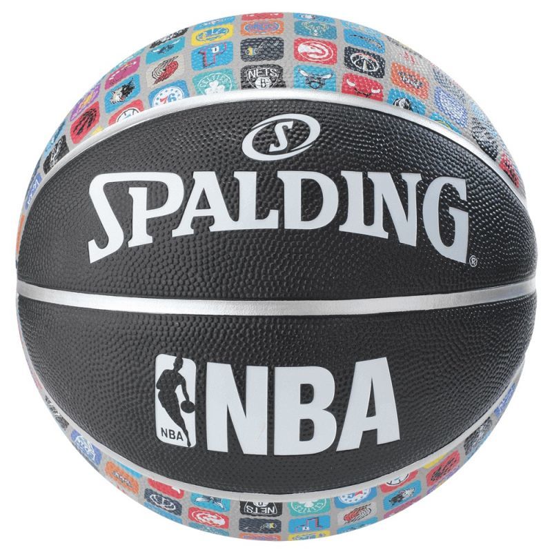 バスケットボール 7号球 Spalding スポルディング 新品未使用正規品 Nbaアイコンボール 7号 バスケットボール用品 649z ブラック マルチ