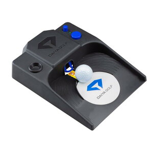 ダイヤゴルフ(DAIYA GOLF) パター練習器具 ダイヤオートパットポータブル TR-480 電動 静音 オートリターン USB・乾電池対応 A4サイズで軽量 持ち運びOK ブラック
