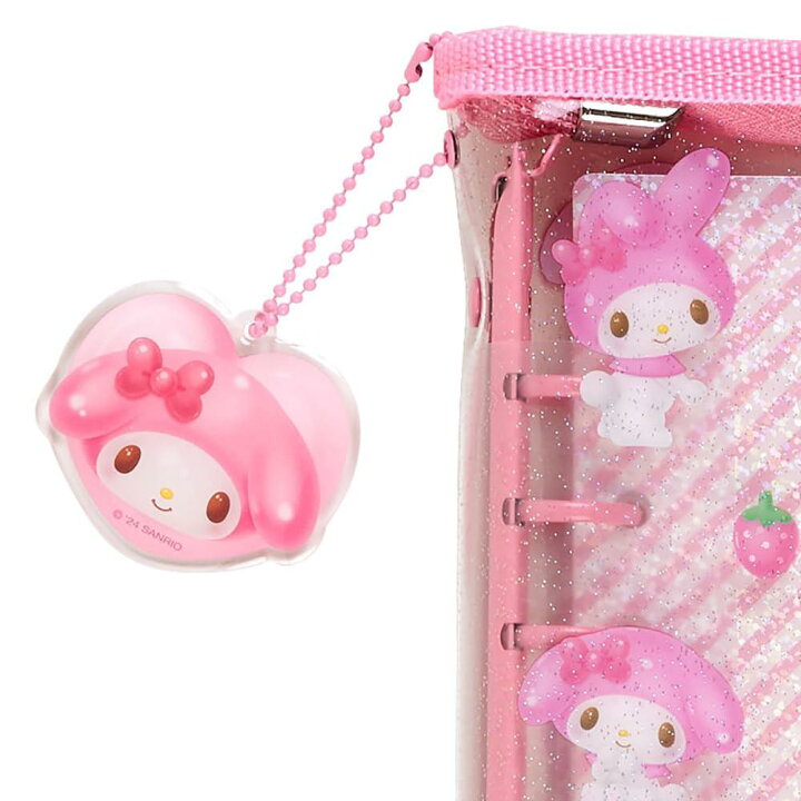 楽天市場】サンリオ(SANRIO) クリアバインダークリアでぷっくり3D マイ 