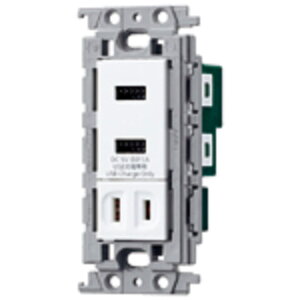 �p�i�\�j�b�N(Panasonic) �R�X���V���[�Y���C�h21 ���� �[�d�p �R���Z���g2�|�[�g 3A �V���O���R���Z���g�t �z���C�g WTF14764W