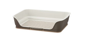 リッチェル お掃除簡単ステップ壁付トイレ ダークブラウン レギュラー