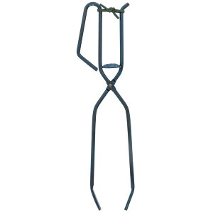 儀(Takagi) TAKAGI 愉し火 三条仕込みの薪ハサミ バネ付き パラコード付き 日本製 職人による手作り 鉄製 アウトドア キャンプ バーベキュー 焚き火 トング 薪つかみ 炭バサミ 炭つかみ 火バサミ