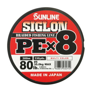 TC(SUNLINE) VO PEx8 300m }`J[ 5 80LB