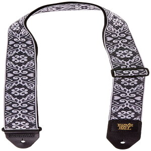 yKiz ERNIE BALL 4166 M^[Xgbv JACQUARD STRAP TRIBAL SILVER WJ[hEXgbv gCoEVo[