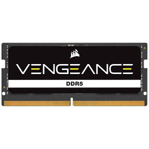 CORSAIR DDR5-4800MHz m[gPCp  VENGEANCE DDR5 16GB [16GB×1] SO-DIMM CMSX16GX5M1A4800C40 (PC5-38400)