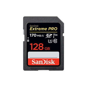 SanDisk 128GB Extreme PRO UHS-I SDXC 170MB/s SDSDXXY-128G TfBXN COpbP[Wi