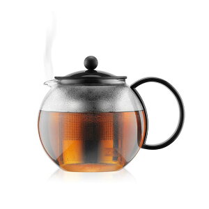BODUM �{�_�� �e�B�[�|�b�g �e�B�[���[�J�[ ASSAM �A�b�T�� �e�B�[�v���X 1000ml �u���b�N �g�� �Β� ������ �n�[�u�e�B�[ �t���[�c�e�B�[ �X�e�����X�t�B���^�[ �K���X�r�[�J�[ �ߒ��o�h�~ �y��