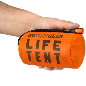 Go Time Gear LIfe Tent 緊急用 サバイバルシェルター 2人用 キャンプ&ハイキング軽量 コンパクト 常時携帯推奨