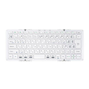 {(Mobo) L[{[h MOBO Keyboard2 Bluetooth 5.1 {z USB-C ܂肽݌^ pP[XX^ht Vo[/zCg AM-K2TF83J/SLW