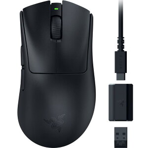 Razer CU[ DeathAdder V3 HyperSpeed CX Q[~O}EX y 55g ^ RpNgȌ`łȂ玩RȃObv ݎ/܂ݎɑΉ mȃ}EX