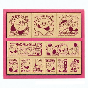 ビバリー 星のカービィ スタンプ ごほうびスタンプ 木製 SDH-128