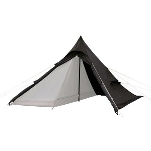 DOD(ディーオーディー) ワンポールテントRX(M)【1~4人用】 スカート付き ポリエステル ブラック