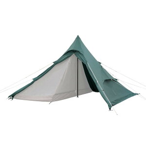 DOD(ディーオーディー) ワンポールテントRX(M) TC【1~4人用】 スカート付き TCフライ T3-949-BL ブルー (約)W300×D300×H210cm