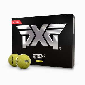 s[GbNXW[(PXG) St{[ Xtreme Tour Golf Ball Yellow CG[ 1_[Xi12j GB-JP-DOZ-XTTR-YEL