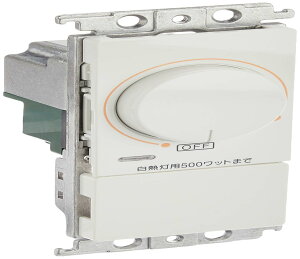 �p�i�\�j�b�N(Panasonic) ���������X�C�b�`B ���M���p500W ���[�^���[�� �z���C�g AC100V 500W WT57515WK