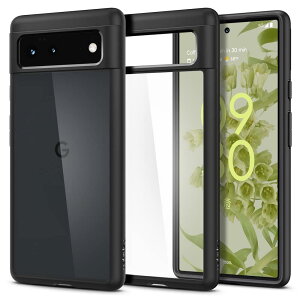 Spigen Pixel6 P[X wʃNA ΂ݖ TPU op[P[X 2d\ [TPU+PC] ČRMILKi擾 ϏՌ 菝h~ CX[dΉ EgEnCubh ACS03439 (}bgEubN)