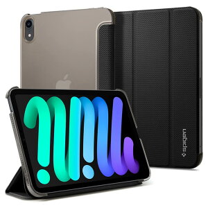 Spigen iPad mini 7/6 P[X 2024/2021 O܂P[X X^h t@ubN Jo[ Apple Pencil [dΉ X y I[gX[v EFCNΉ LbhEGA[tHI ACS03762 (ubN)