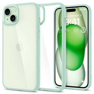 Spigen iPhone 15 P[X NA ϏՌ ČRMILKi擾 Xgbvz[ ϗ}  TPU op[P[X 2d\ Yی C菝h~ CX[dΉ EgEnCubh ACS07218 (