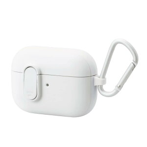 GR AirPods Pro (2019N) Ή P[X Jo[ nCubh TOUGH SLIM Lock bN@\ Jrit h~ CX[d/MagSafe[dΉ ϏՌ Ռz zCg AVA-AP2TSLWH