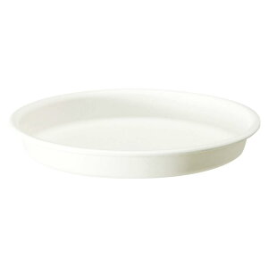 ��a�v���X�`�b�N ���E�v�����^�[�p�󂯎M �O���E�v���[�g ���a225×H32mm �O���E�R���e�i�p��M���t�^ 24�^ �z���C�g