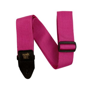 �y���K�i�z ERNIE BALL 5355 �M�^�[�X�g���b�v ���Y�x���[���u���b�N POLYPRO STRAP RASPBERRY & BLACK �|���v���E�X�g���b�v
