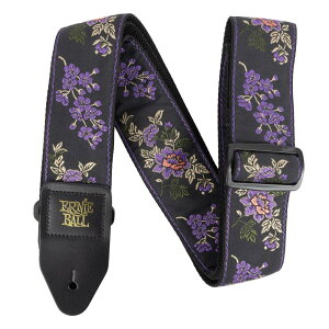yKiz ERNIE BALL 5364 M^[Xgbv JACQUARD STRAP LAVENDER BLOSSOM WJ[hEXgbv x_[EubT