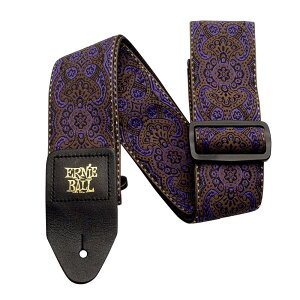 yKiz ERNIE BALL 4164 M^[Xgbv JACQUARD STRAP PURPLE PAISLEY WJ[hEXgbv p[vEyCY[