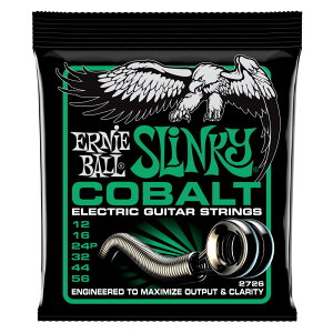 �y���K�i�z ERNIE BALL 2726 �G���L�M�^�[�� (12-56) COBALT NOT EVEN SLINKY �R�o���g�E�m�b�g�C�[�u���E�X�����L�[