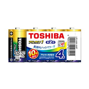 (TOSHIBA) AJdr P2` 4{ 1.5V gp10N tRh~\ AJ1 ܂Ƃ߃pbN LR14AN 4MP