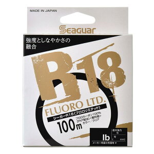 �V�[�K�[(Seaguar) ���C�� �V�[�K�[R18 �t�������~�e�b�h �ނ�p�t�����J�[�{�����C�� 100m (1.5��) 6lb �N���A