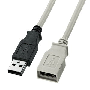 �T�����T�v���C(Sanwa Supply) USB�����P�[�u�� 5m ���C�g�O���[ KU-EN5K