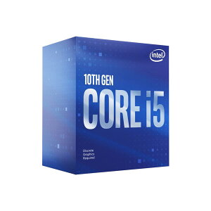 INTEL ��10����CPU Comet Lake-S Corei5-10400F 2.9GHz 6C/12TH BX8070110400F�y BOX �z ���{���K���ʕi
