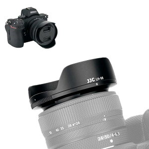 JJC �t�� HB-98 �����Y�t�[�h Nikon Nikkor Z 24-50mm F4-6.3 �����Y �p HB-98 �݊� Nikon Z5II Z50 Z50II Z9 Z5 Z7II Z6II Z7 Z6 �J���� �ɑΉ�