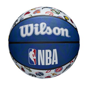 Wilson(�E�C���\��) �o�X�P�b�g�{�[�� NBA ALL TEAM BSKT (7���� NBA �I�[�� �`�[��) �����Y WTB1301XBNBA 7��/ ���a��24.5cm RED/WHITE/BLUE